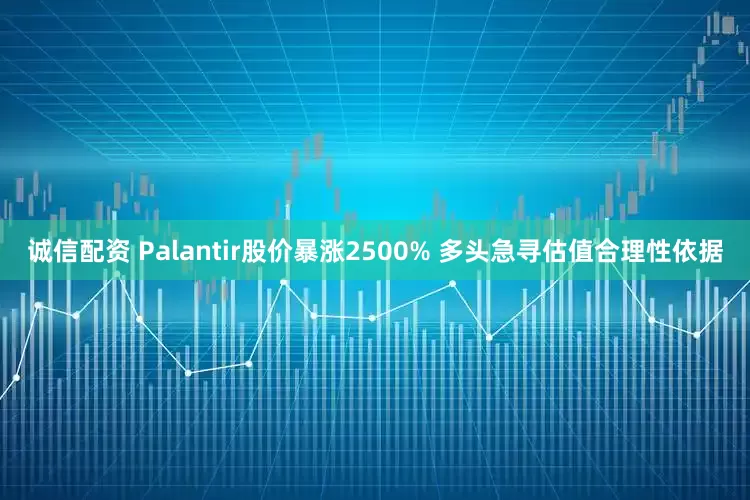 诚信配资 Palantir股价暴涨2500% 多头急寻估值合理性依据