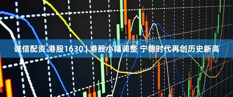 诚信配资 港股1630 | 港股小幅调整 宁德时代再创历史新高